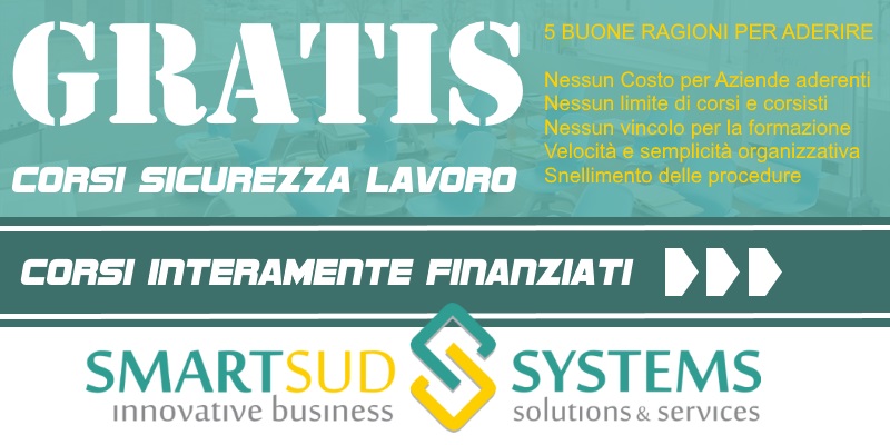 Sicurezza sul lavoro corsi gratuiti-gratis